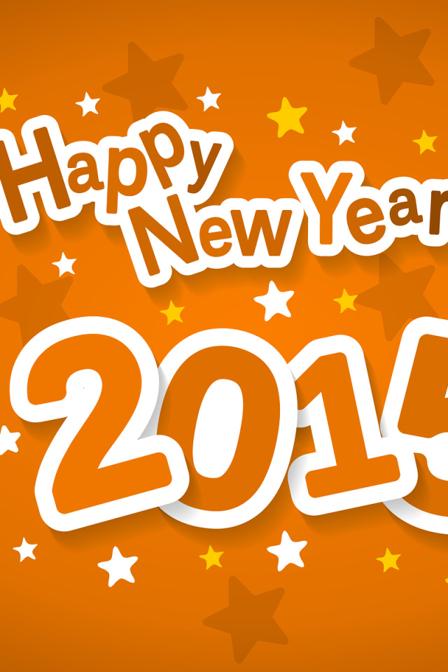 Das Happy New Year 2015 Wallpaper 640x960