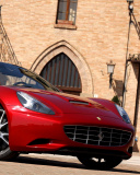 Screenshot №1 pro téma Ferrari California T Super Car 128x160