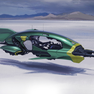 Star Wars Concept Aircraft - Obrázkek zdarma pro 2048x2048