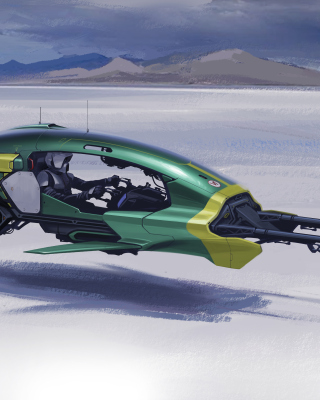 Star Wars Concept Aircraft - Obrázkek zdarma pro 132x176