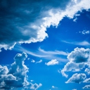 Blue Sky And Clouds wallpaper 128x128