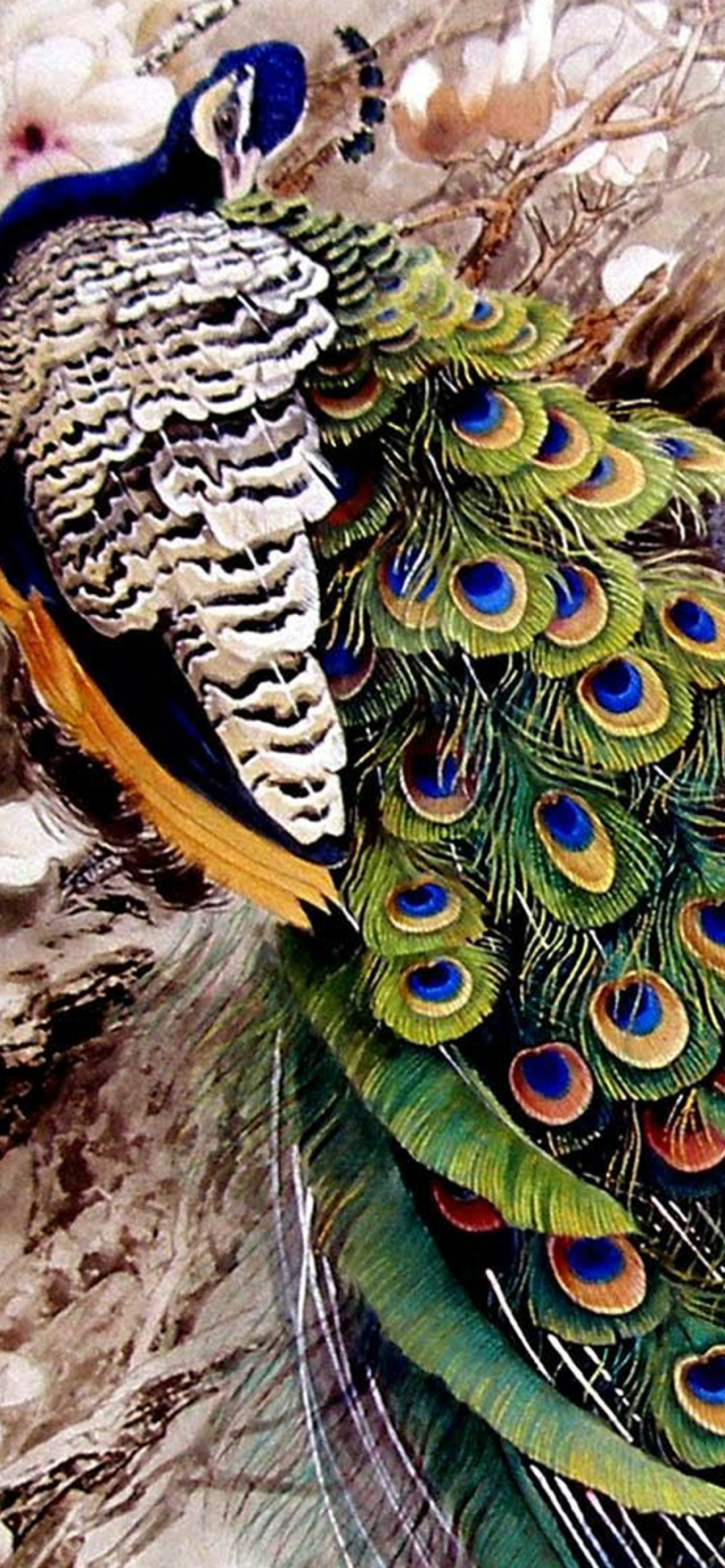Peacock Painting screenshot #1 1170x2532