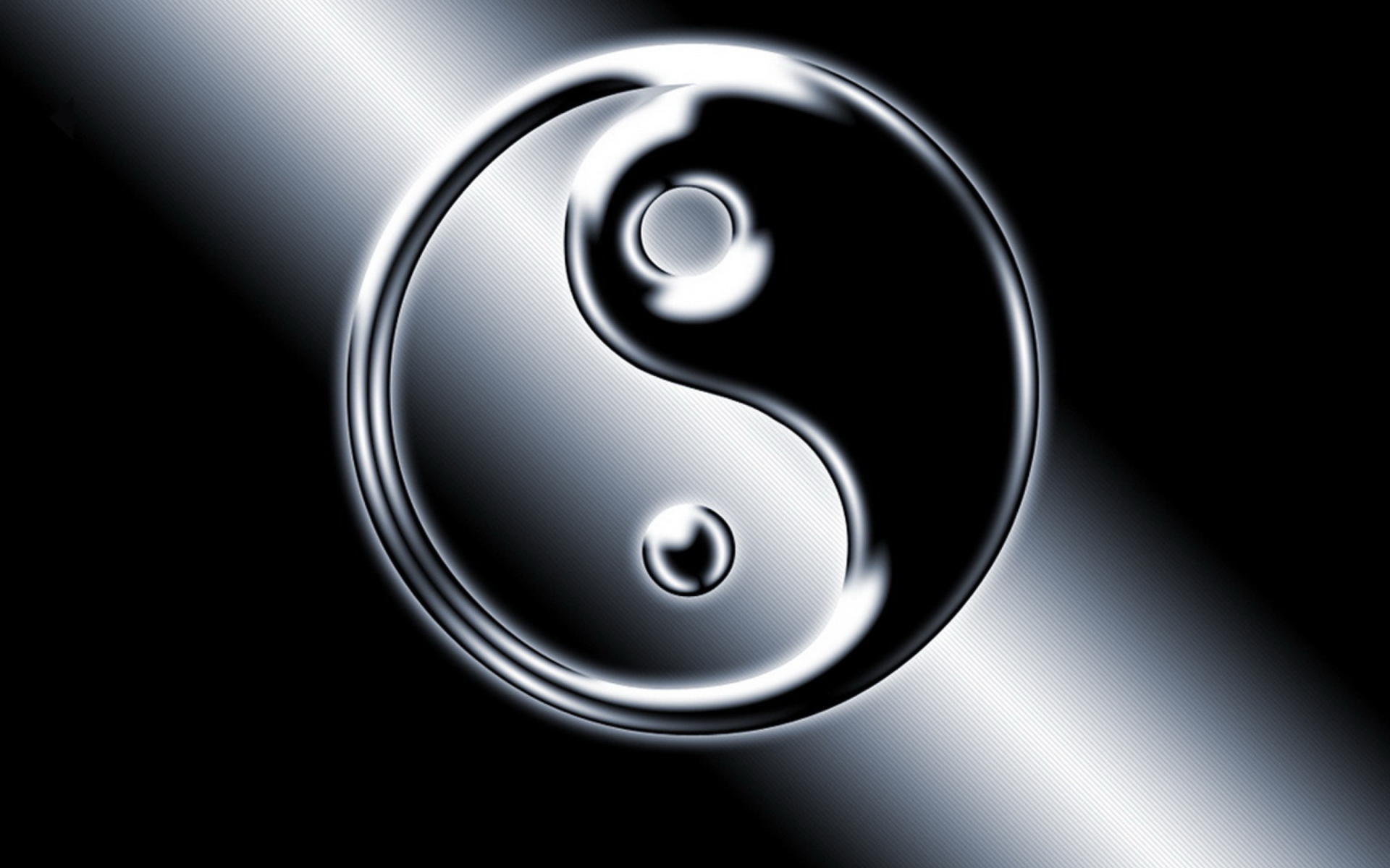 Yin Yang Symbol wallpaper 1920x1200