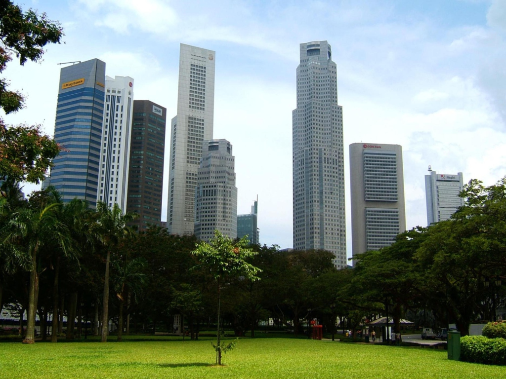 Обои Singapore Park 1024x768