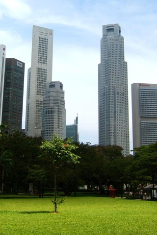 Обои Singapore Park 320x480
