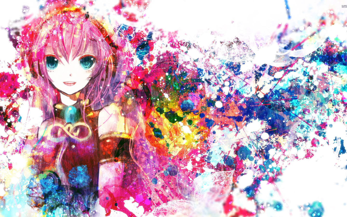 Megurine Luka Vocaloid wallpaper 1440x900