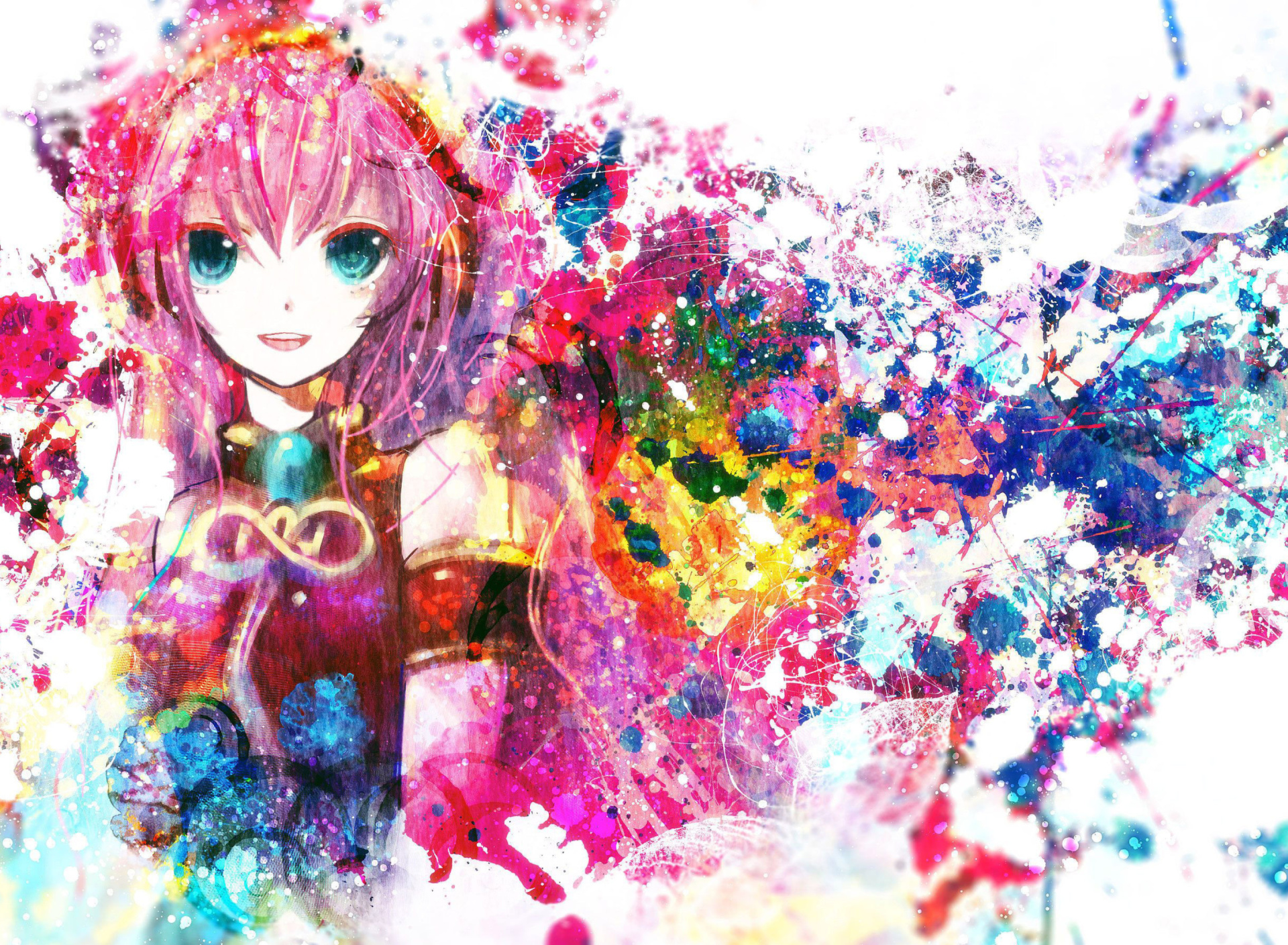 Sfondi Megurine Luka Vocaloid 1920x1408