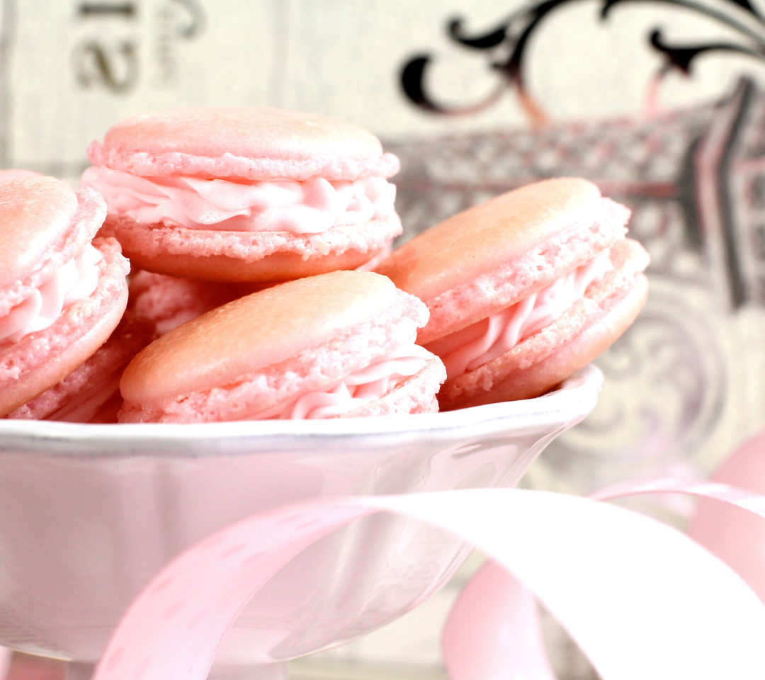 Sfondi Pink Macaron Flavor 1080x960