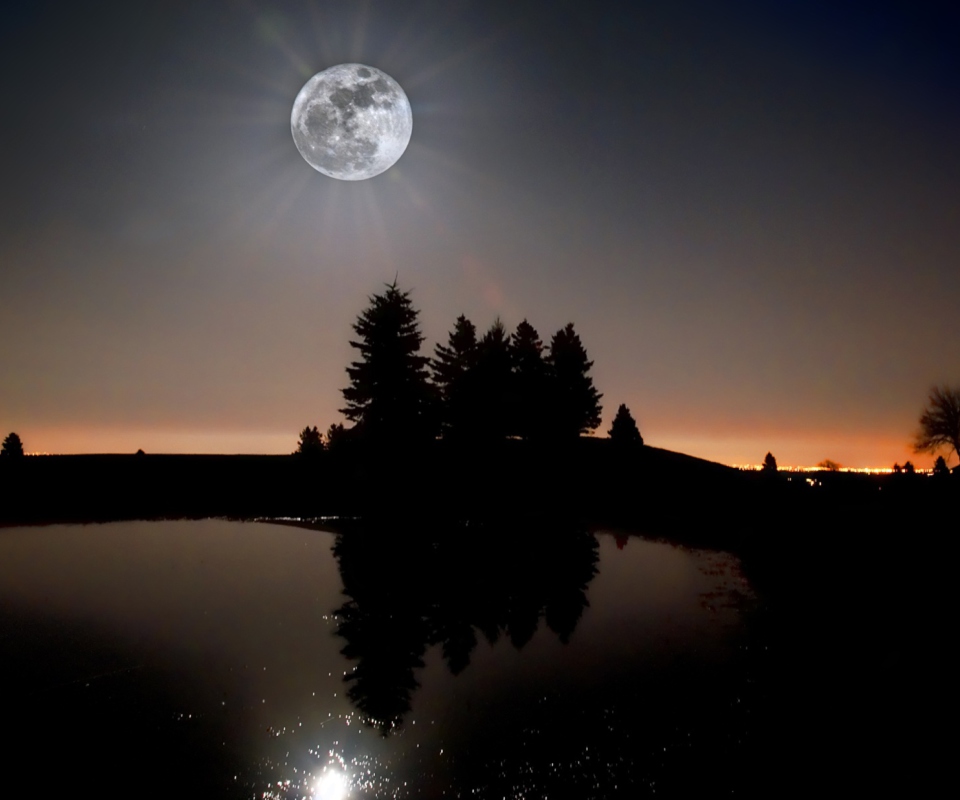 Moonlight wallpaper 960x800