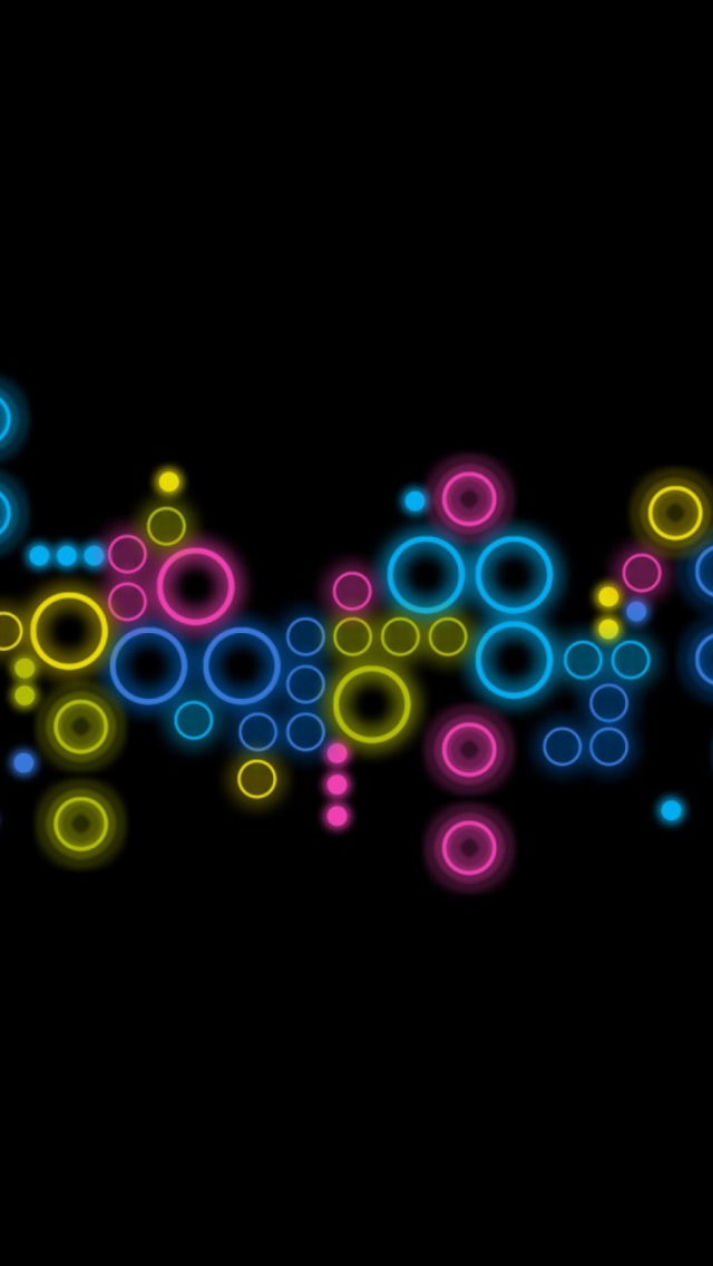 Das Light Bubbles Wallpaper 640x1136