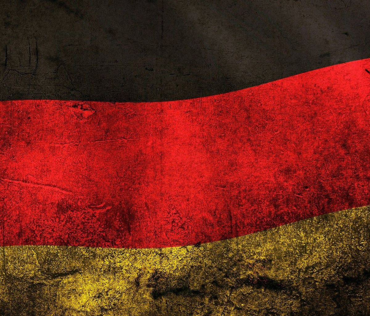Das Germany Flag Wallpaper 1200x1024