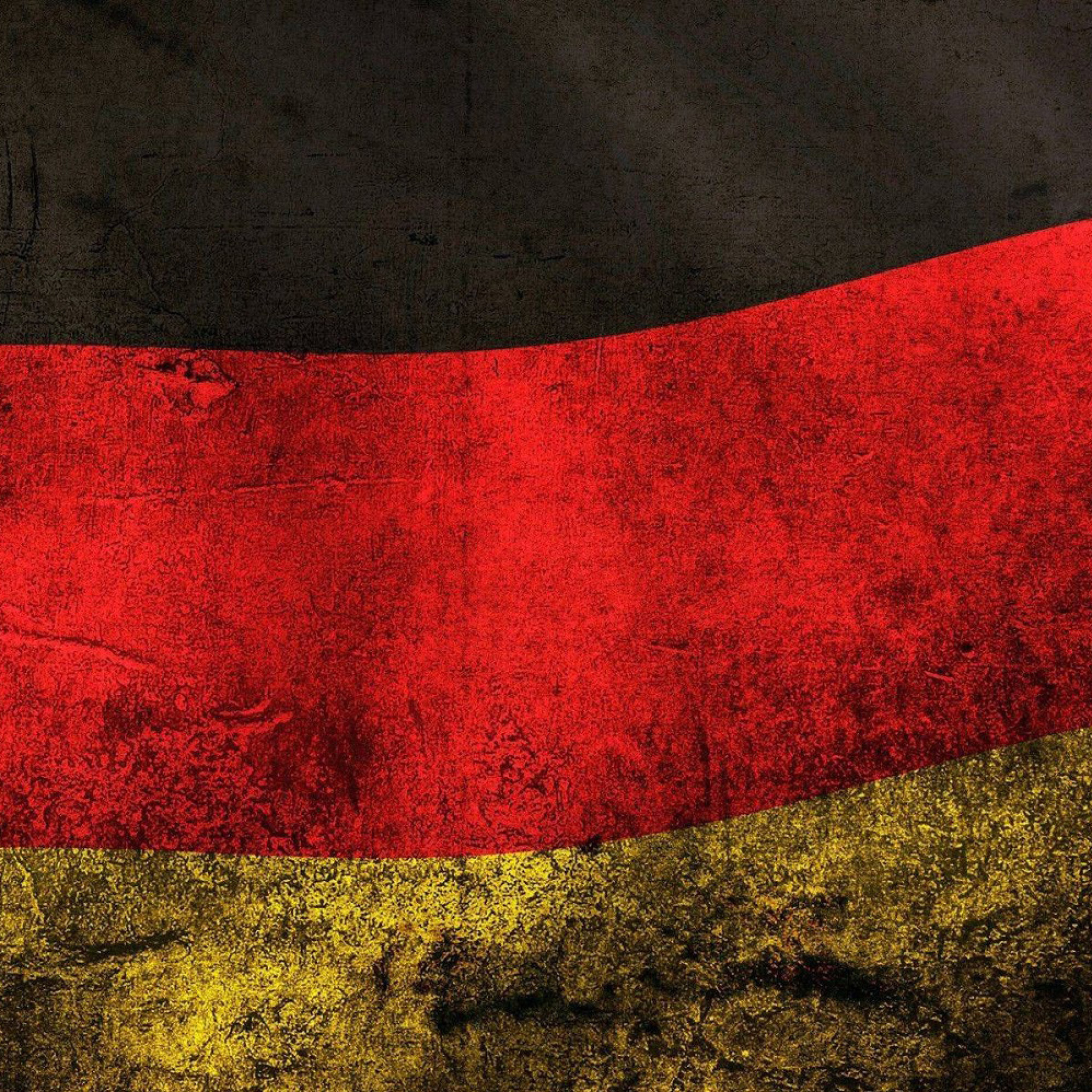 Обои Germany Flag 2048x2048