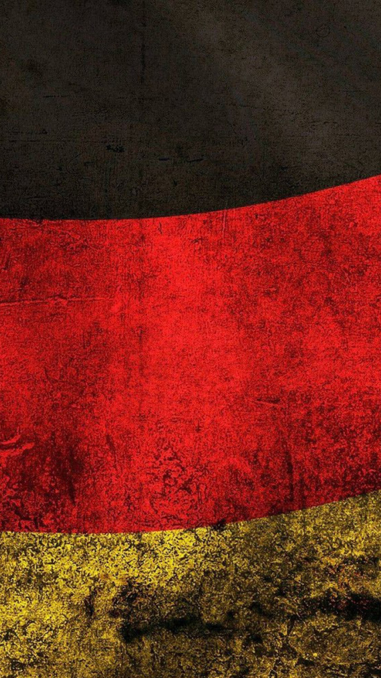 Das Germany Flag Wallpaper 750x1334