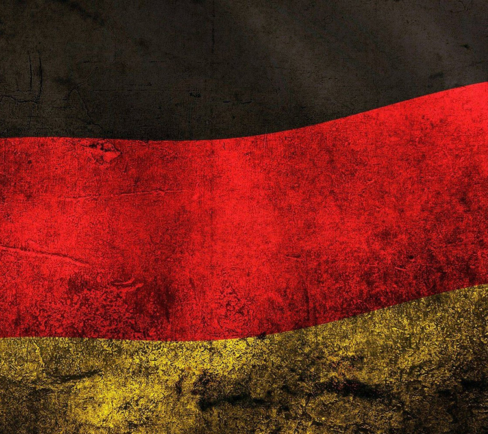 Das Germany Flag Wallpaper 960x854