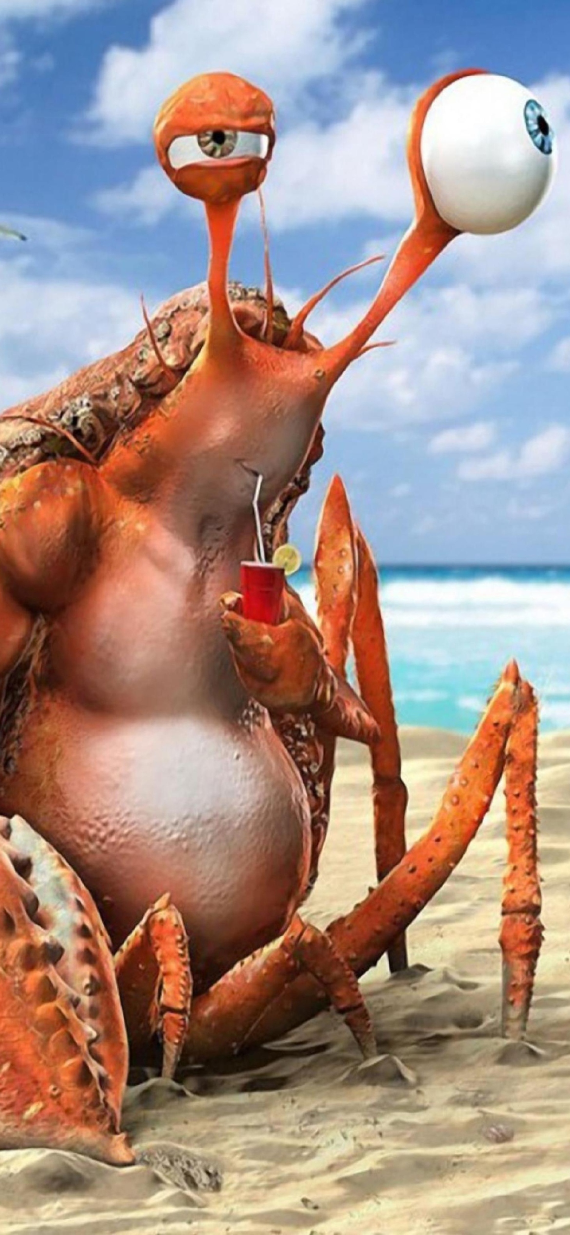 Lazy Crab On Beach screenshot #1 1170x2532