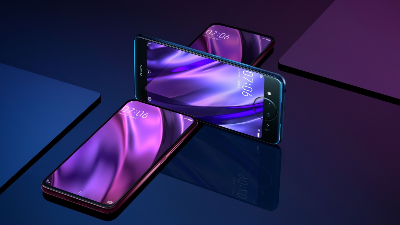 Vivo NEX Dual Display Edition wallpaper 1366x768