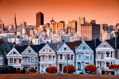 Fondo de pantalla Beautiful San Francisco California 480x320