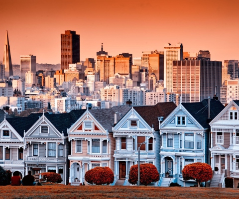 Sfondi Beautiful San Francisco California 480x400