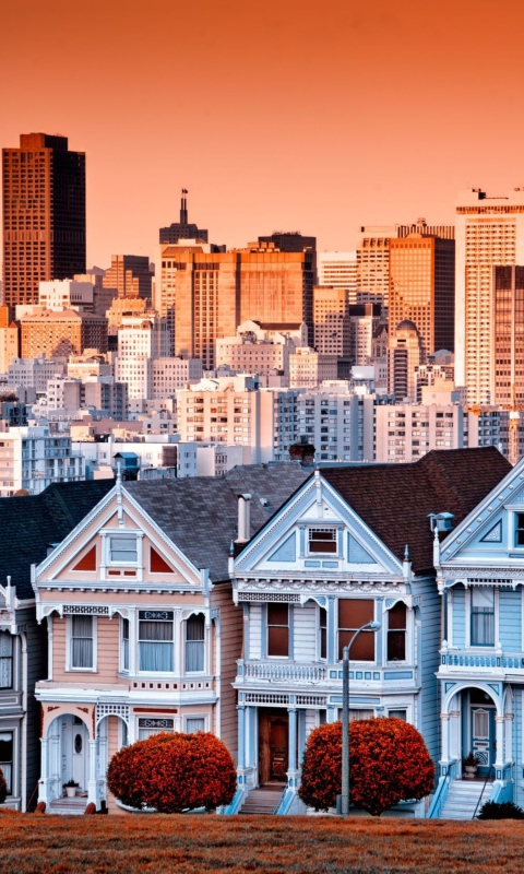 Sfondi Beautiful San Francisco California 480x800