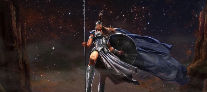 Screenshot №1 pro téma Athena Greek Goddess 720x320