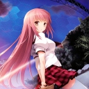 Screenshot №1 pro téma Anime School Girl 128x128