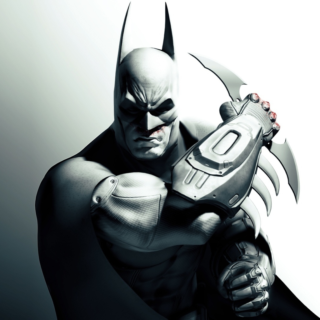 Das Batman Arkham City Wallpaper 1024x1024