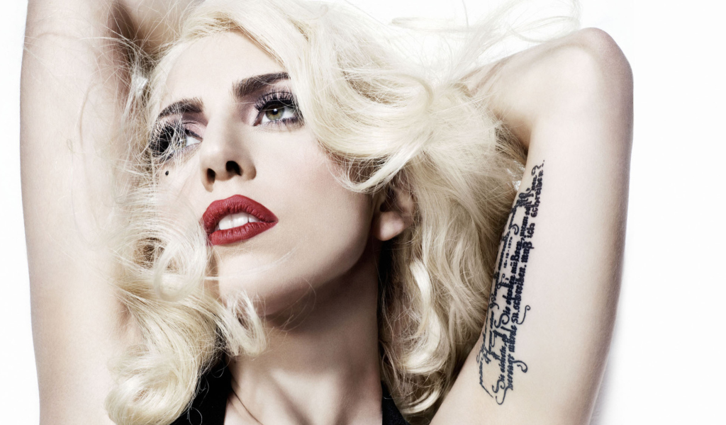Screenshot №1 pro téma Lady Gaga 1024x600