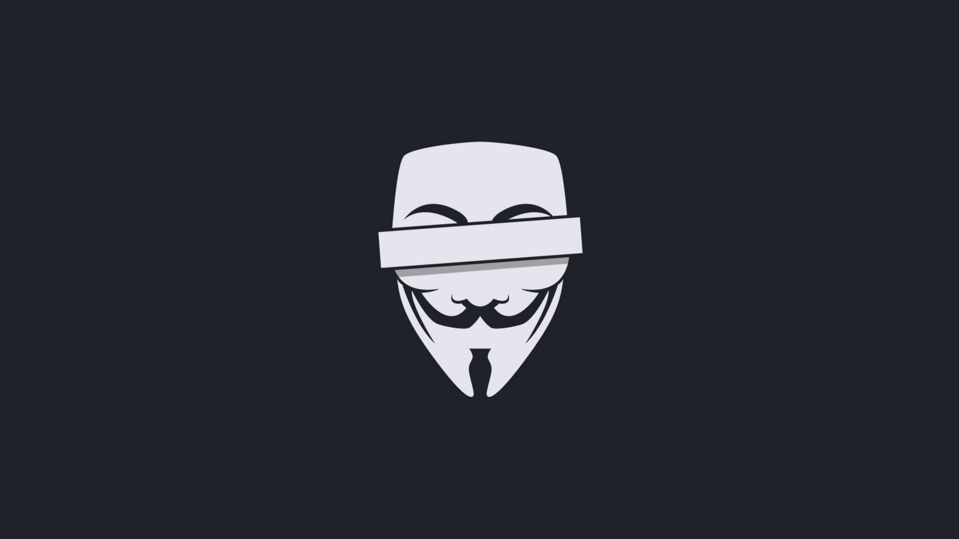Screenshot №1 pro téma Anonymus Minimalism Logo 1920x1080