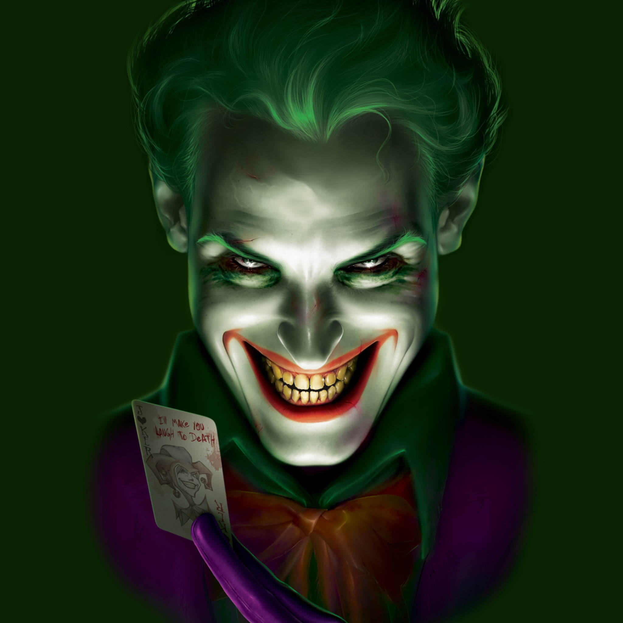 Joker wallpaper 2048x2048