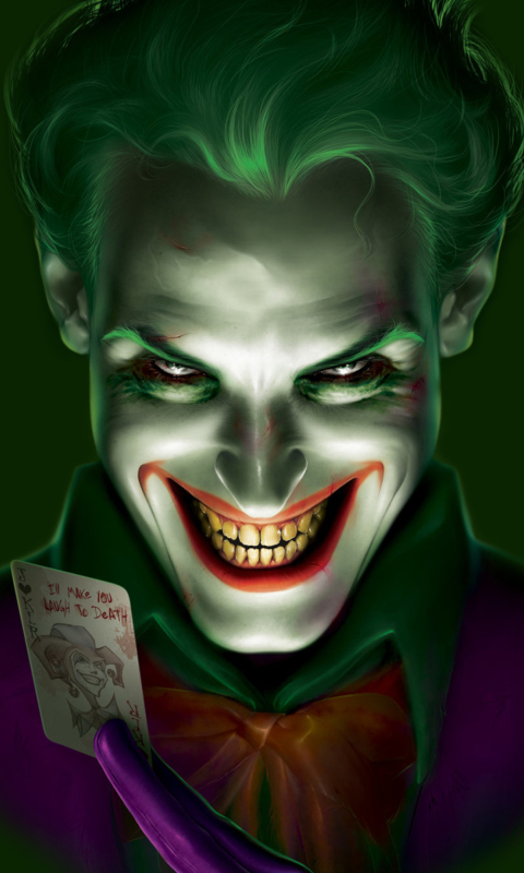 Fondo de pantalla Joker 480x800