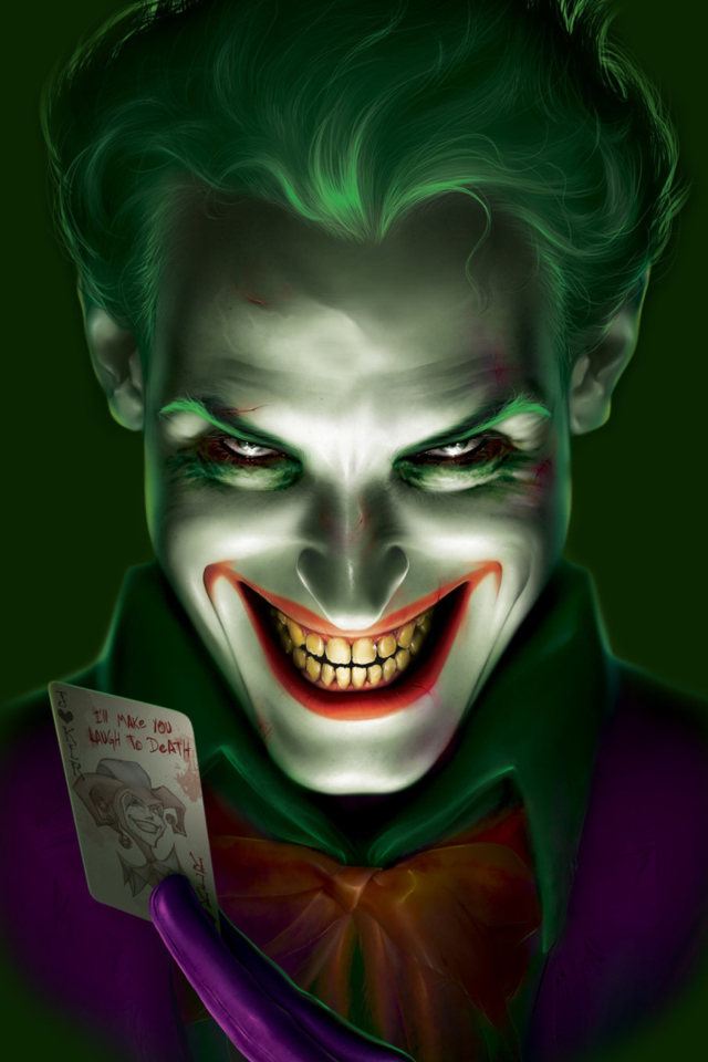 Fondo de pantalla Joker 640x960