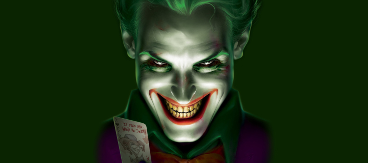 Das Joker Wallpaper 720x320