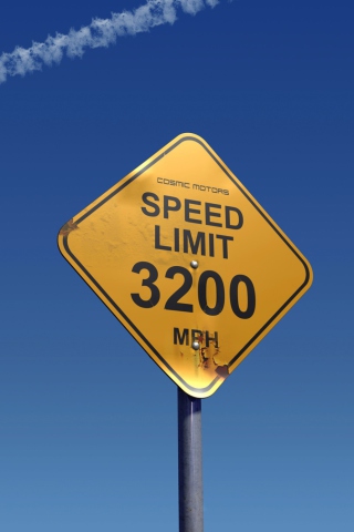 Обои Speed Limit 320x480