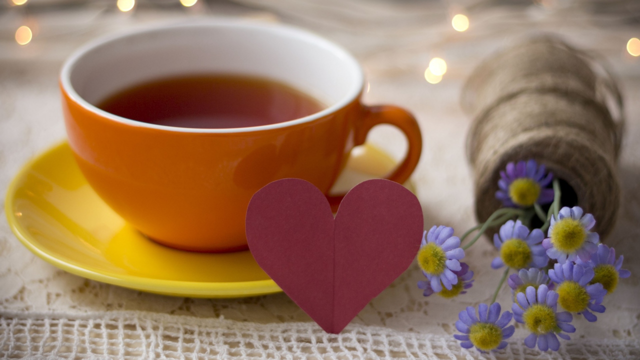 Tea Made With Love wallpaper 1280x720