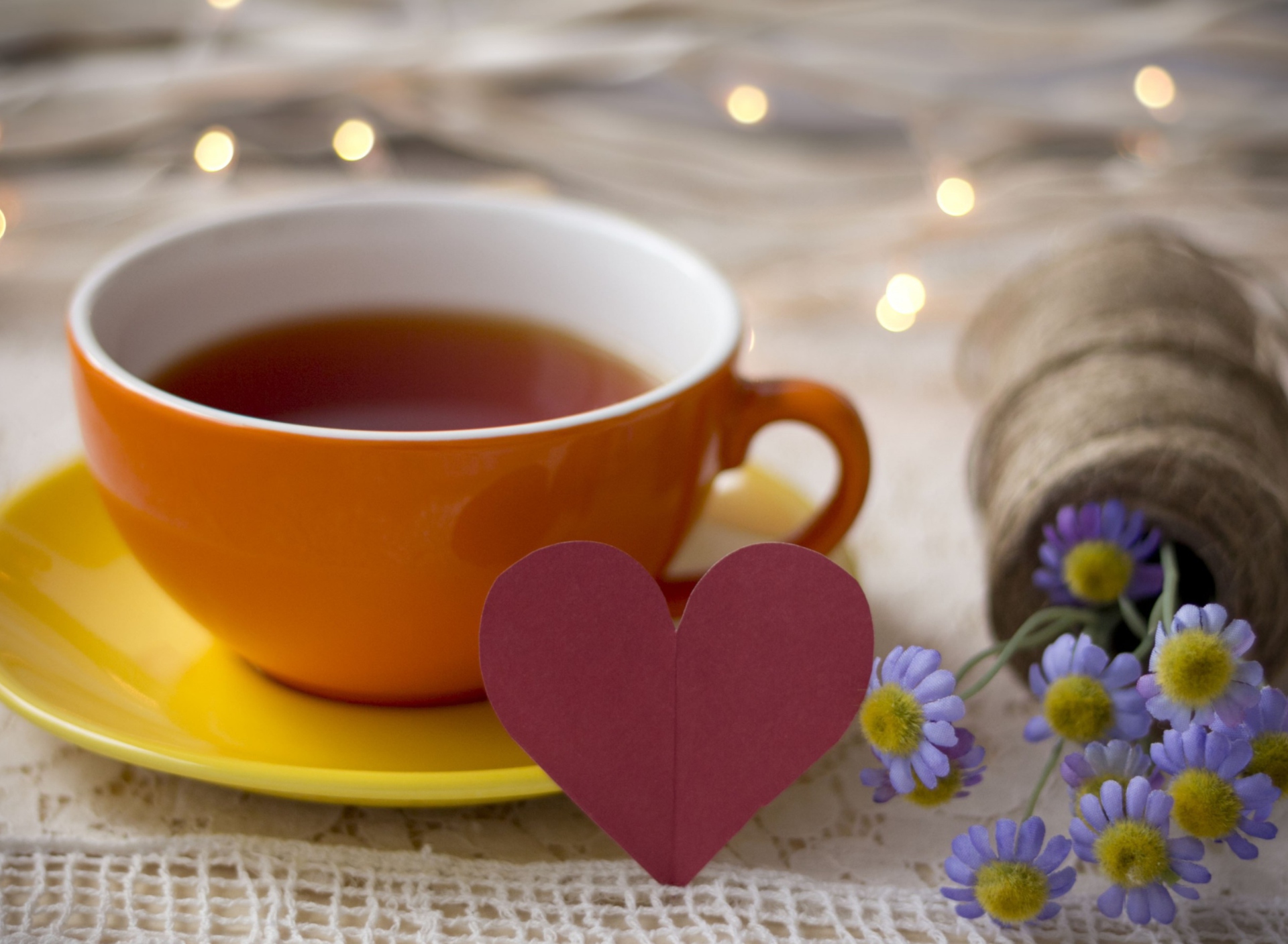 Sfondi Tea Made With Love 1920x1408