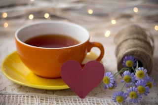 Tea Made With Love Picture for Android, iPhone and iPad