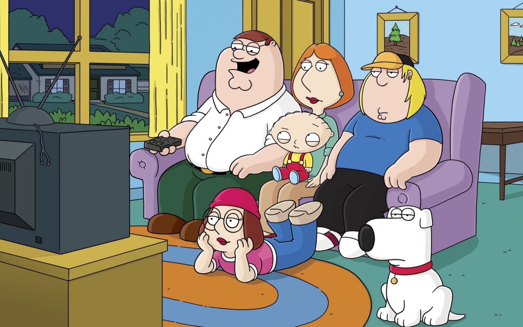 Family Guy Series wallpaper 1680x1050