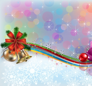 Kostenloses Christmas Ornaments Wallpaper für iPad mini 2