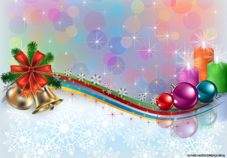 Christmas Ornaments Wallpaper for Desktop Netbook 1024x600