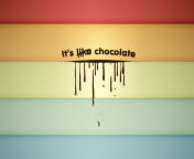 Das Like Chocolate Wallpaper 176x144