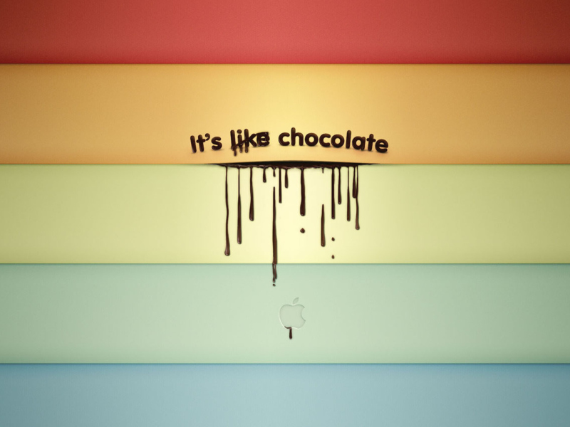 Like Chocolate wallpaper 800x600