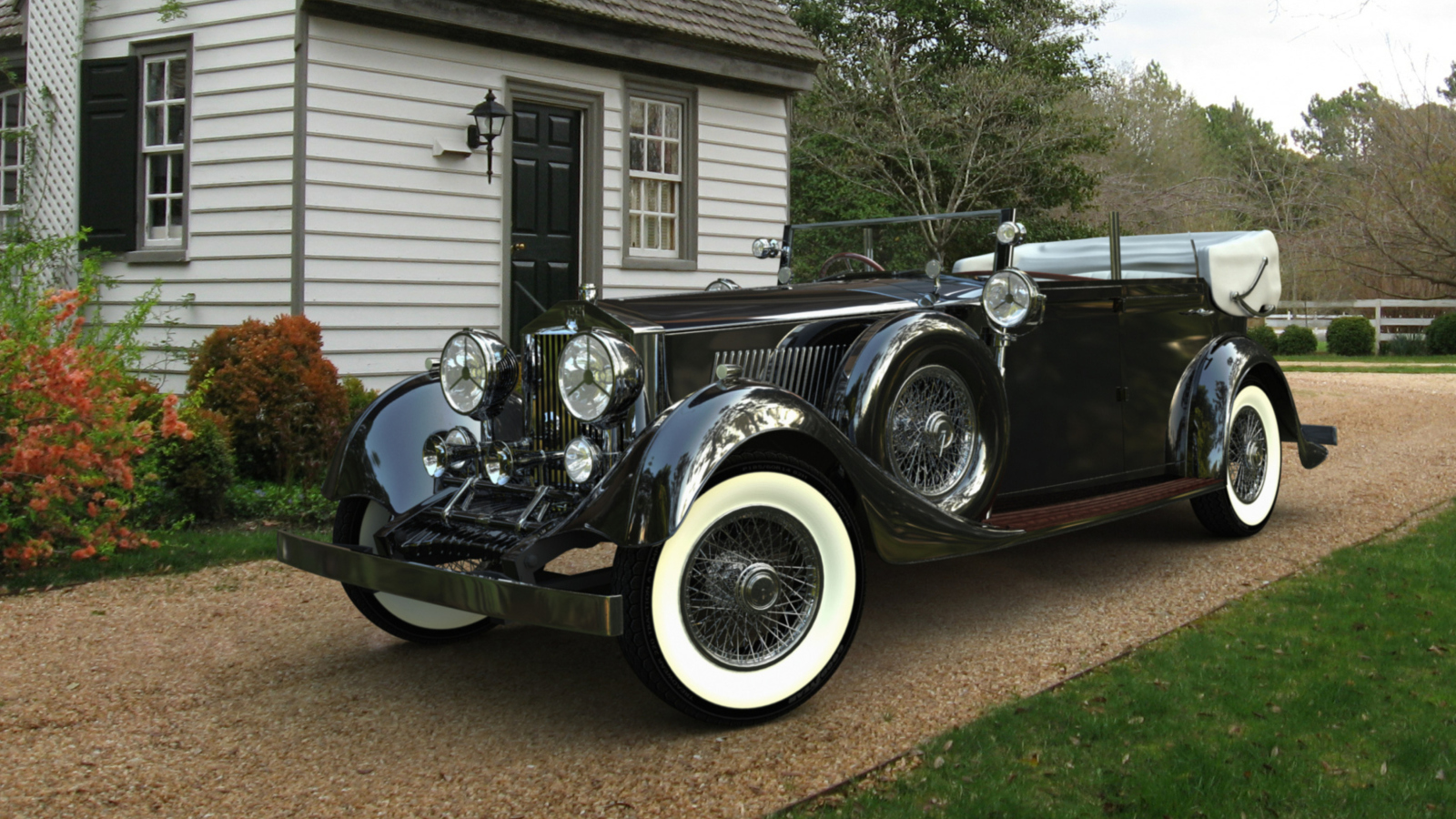 Fondo de pantalla Vintage Rolls Royce 1600x900