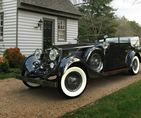 Fondo de pantalla Vintage Rolls Royce 480x400