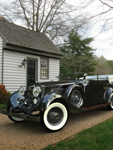 Sfondi Vintage Rolls Royce 480x640