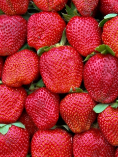 Das Best Strawberries Wallpaper 240x320
