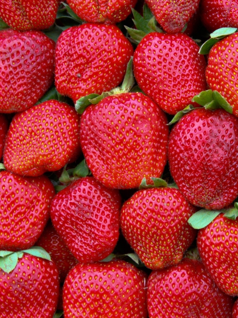 Das Best Strawberries Wallpaper 480x640