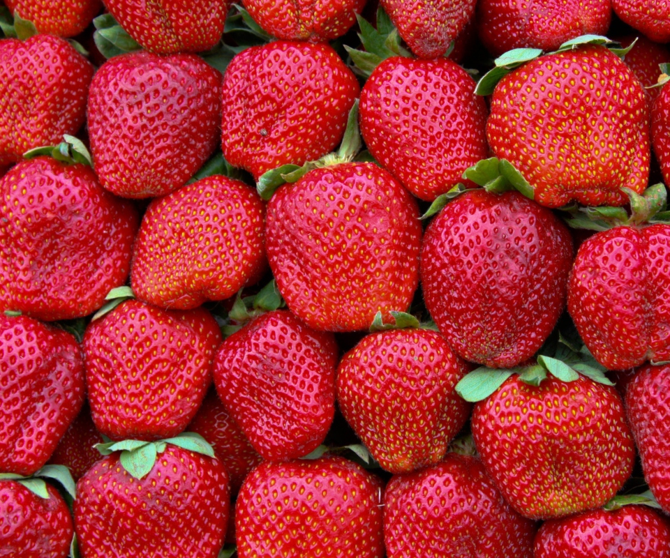 Das Best Strawberries Wallpaper 960x800