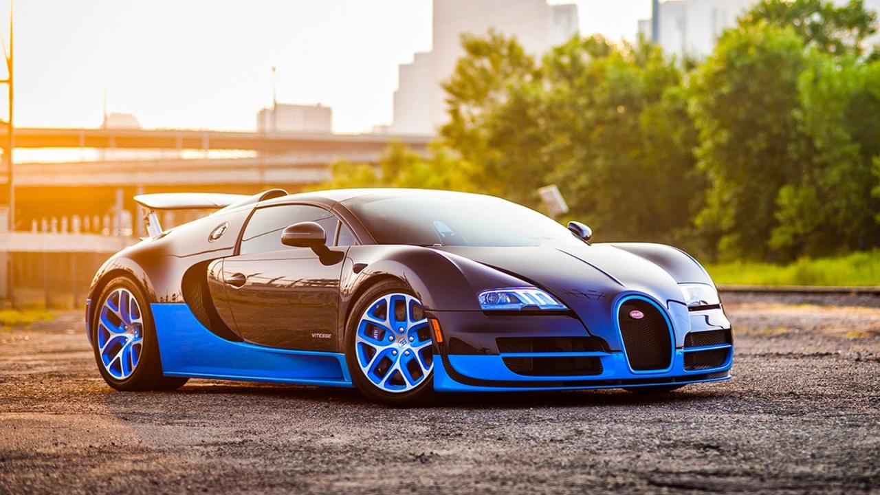 Обои Bugatti Veyron Super Sport Auto 1280x720