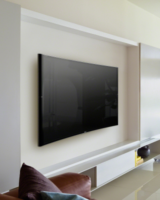 Kostenloses Sony Bravia S90 Curved 4K TV Wallpaper für 240x320