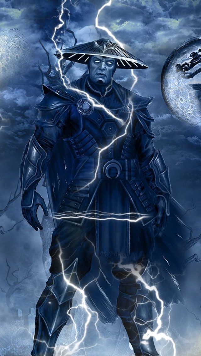 Das Raiden Mortal Kombat Wallpaper 640x1136